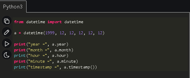 python-datetime-module