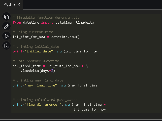 python-datetime-module