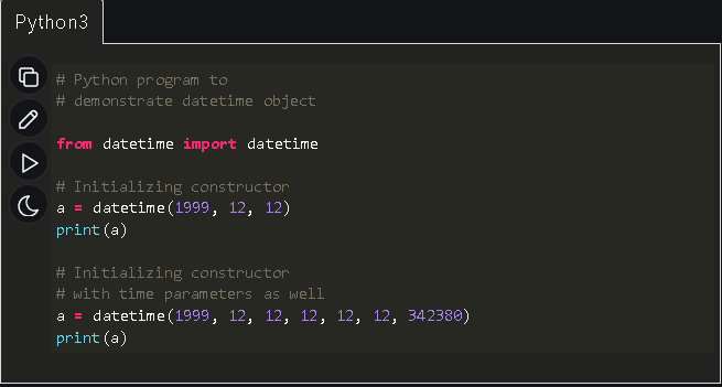 python-datetime-module